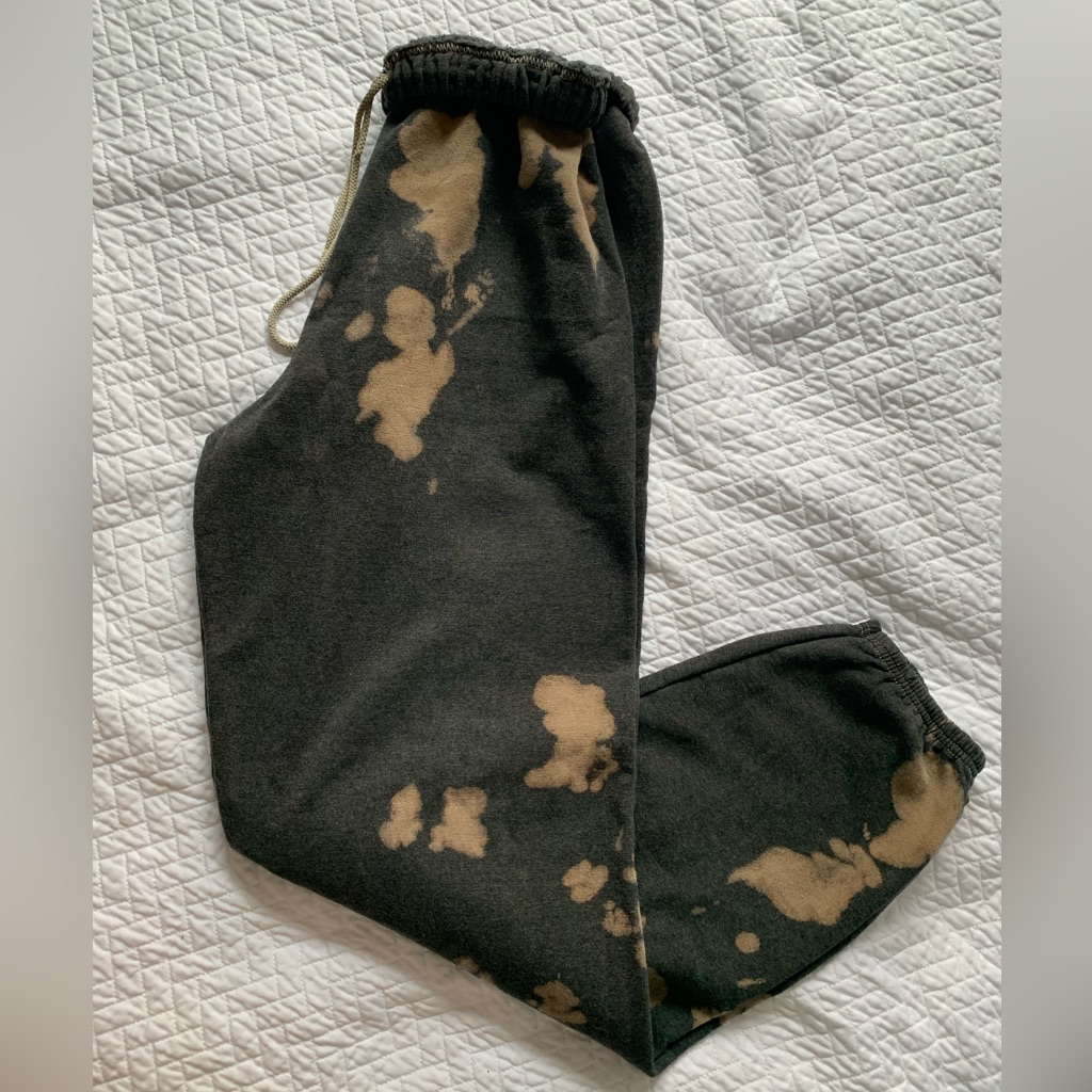 Bleach Wash Sweatpants